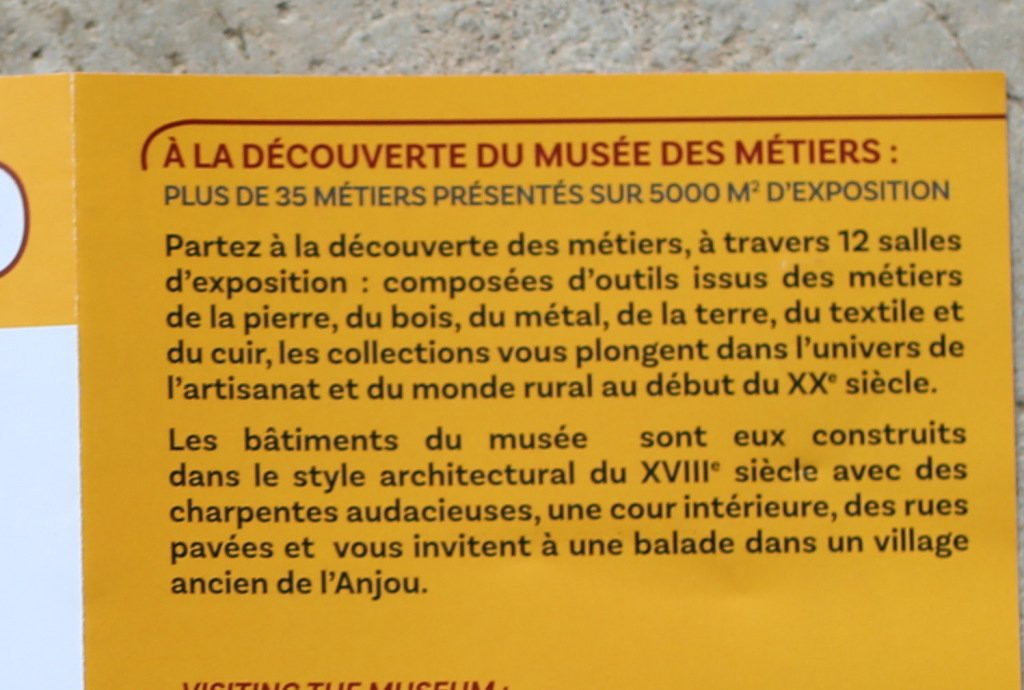 Le Musee des Metiers景点图片