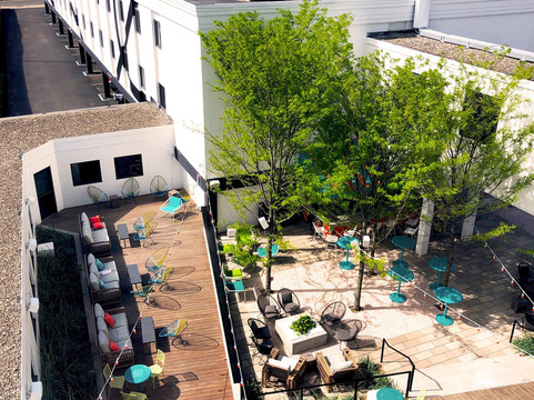 波士顿奥尔斯顿公寓酒店主图