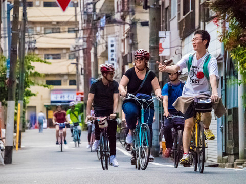 东京自行车大巡游-中央区必去景点