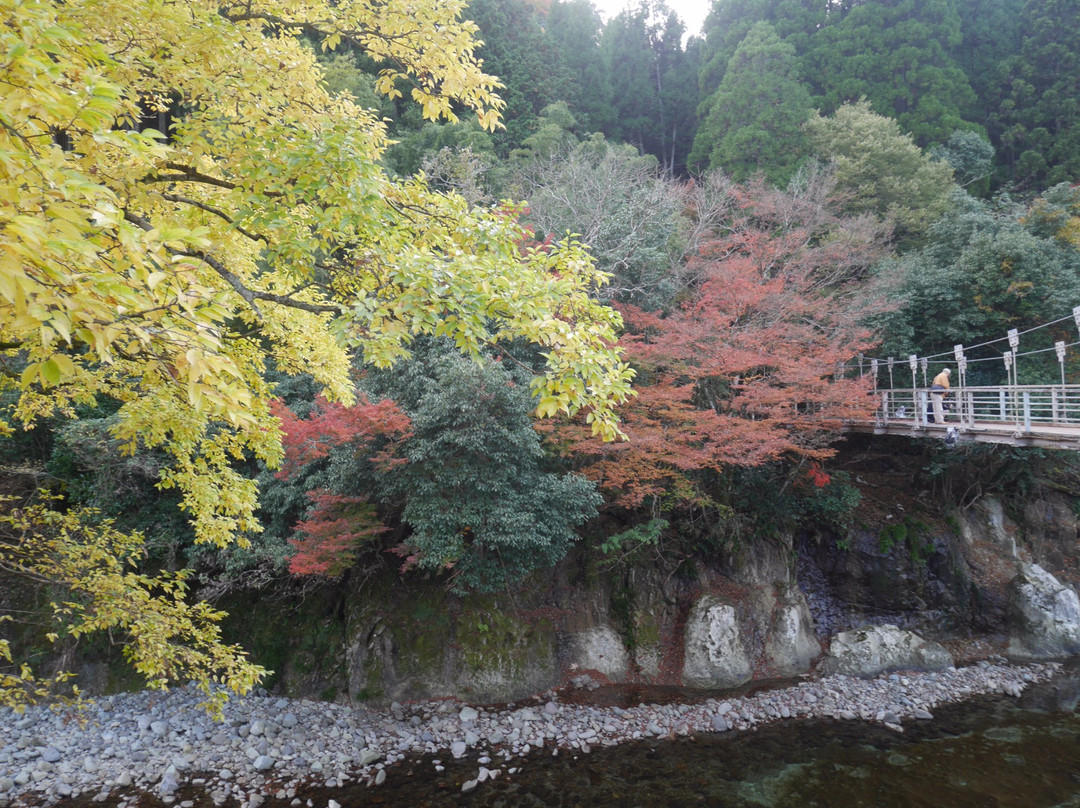 Sarutobisentsubo Gorge-中津市必去景点