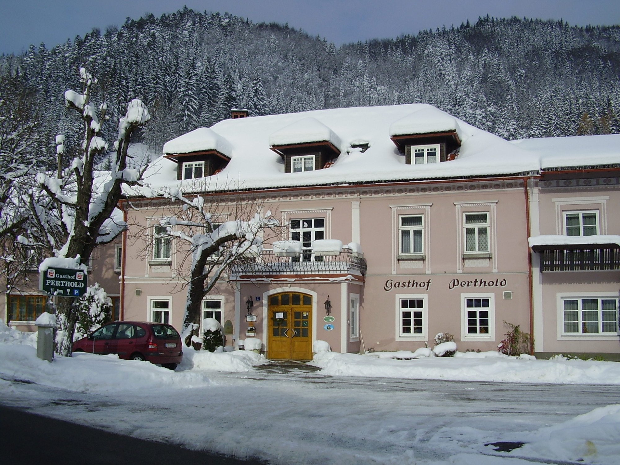 Gasthof und Pension Perthold Zum Niederhaus-浴室