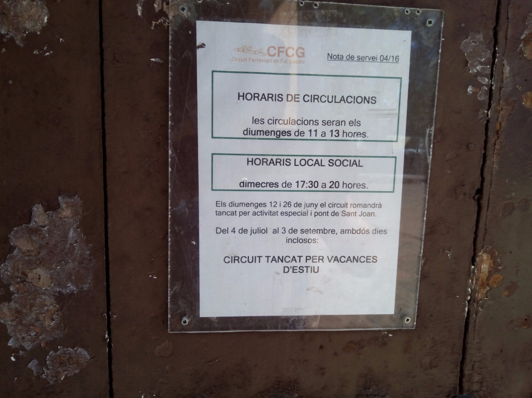 Circuit Ferroviari de Cal Gavatx-Les Franqueses del Valles必去景点