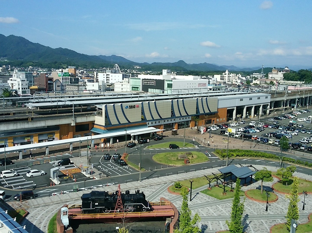 Fukuchiyama Station South Entrance Park-福知山市必去景点