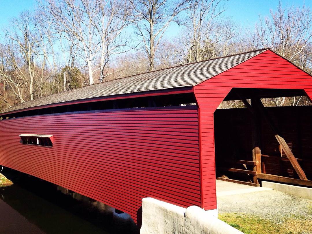 Gilpin's Falls Covered Bridge-埃尔克顿必去景点