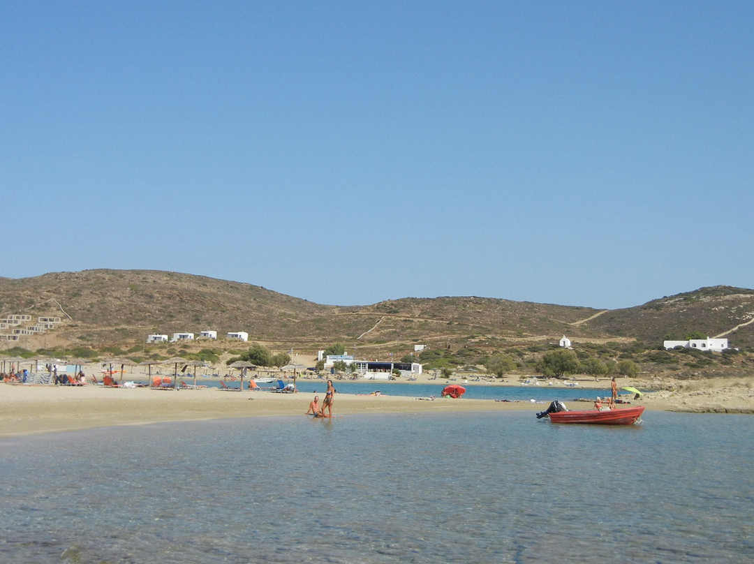 Manganari Beach-埃欧斯岛必去景点