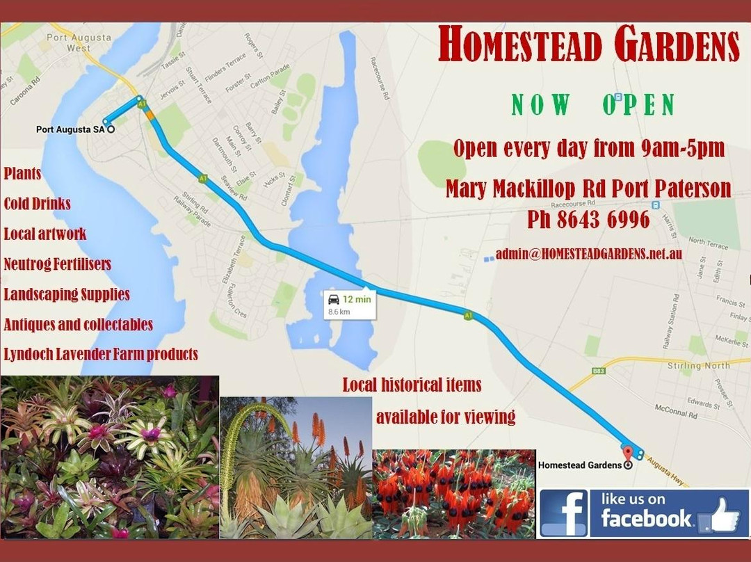 Homestead Gardens-Port Augusta必去景点