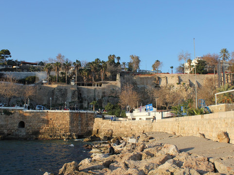 Antaliiskaya Fortress-安塔利亚必去景点