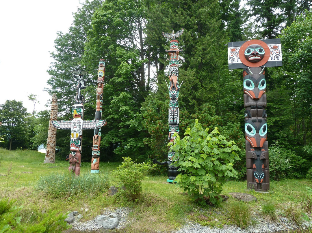 Brockton Point Totem Pole-温哥华必去景点