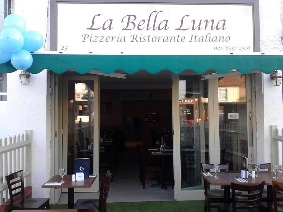 Worcester Park餐馆和美食-La Bella Luna