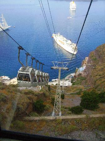 Santorini Cable Car景点图片