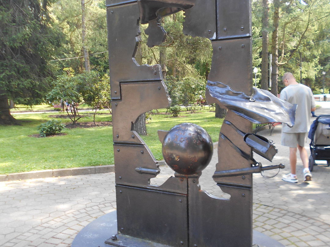 Munchhausen Statue-加里宁格勒必去景点