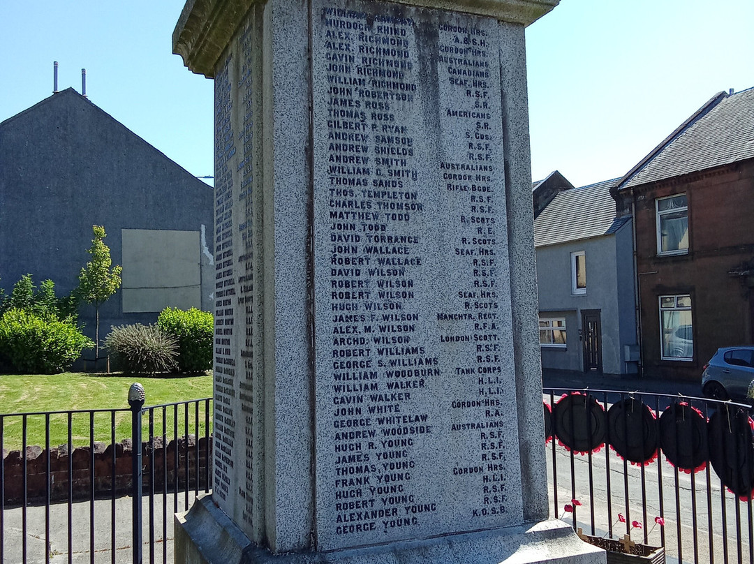 War Memorial Newmilns and Greenholm-Newmilns必去景点