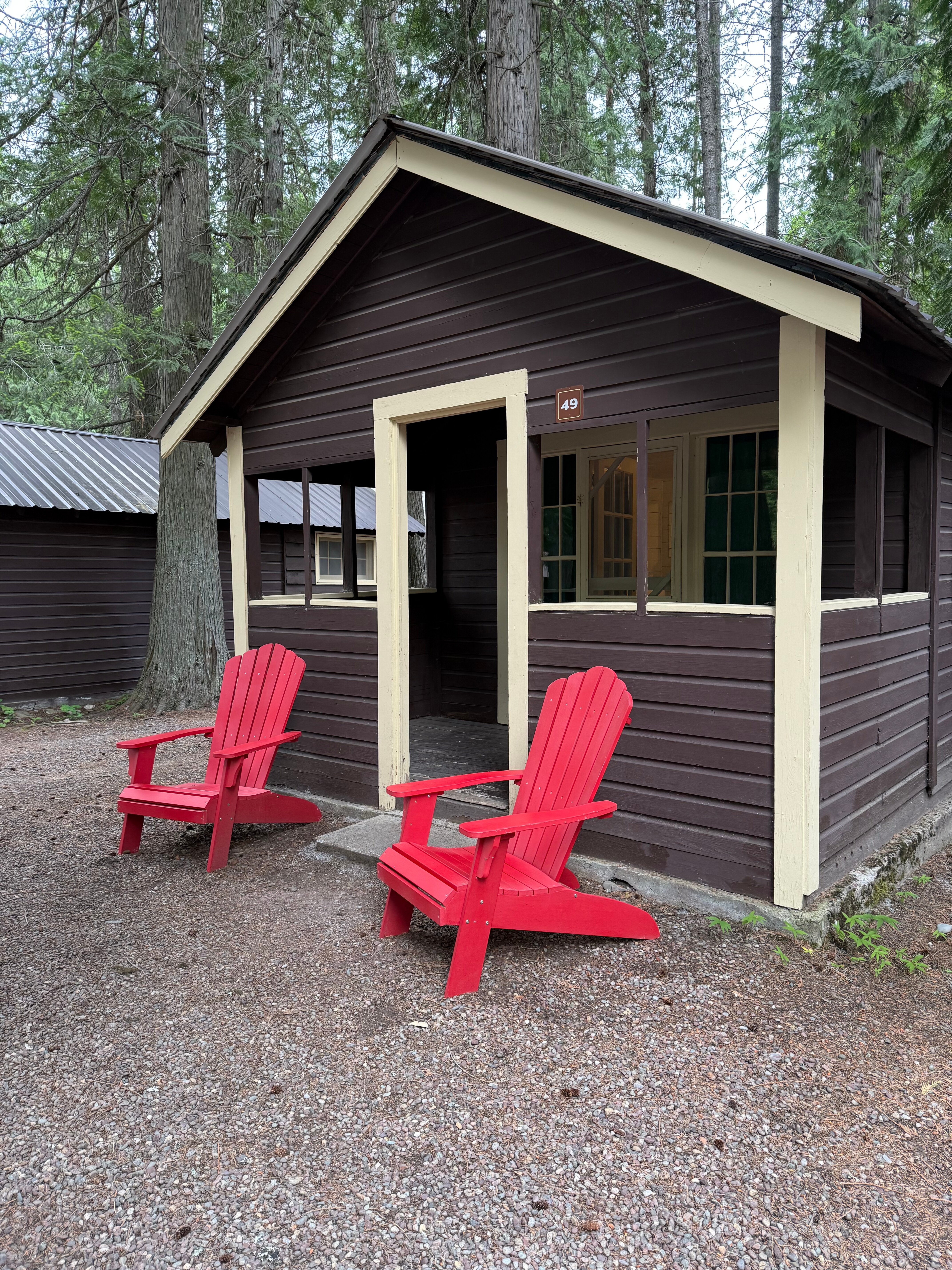 Apgar Village Lodge-浴室