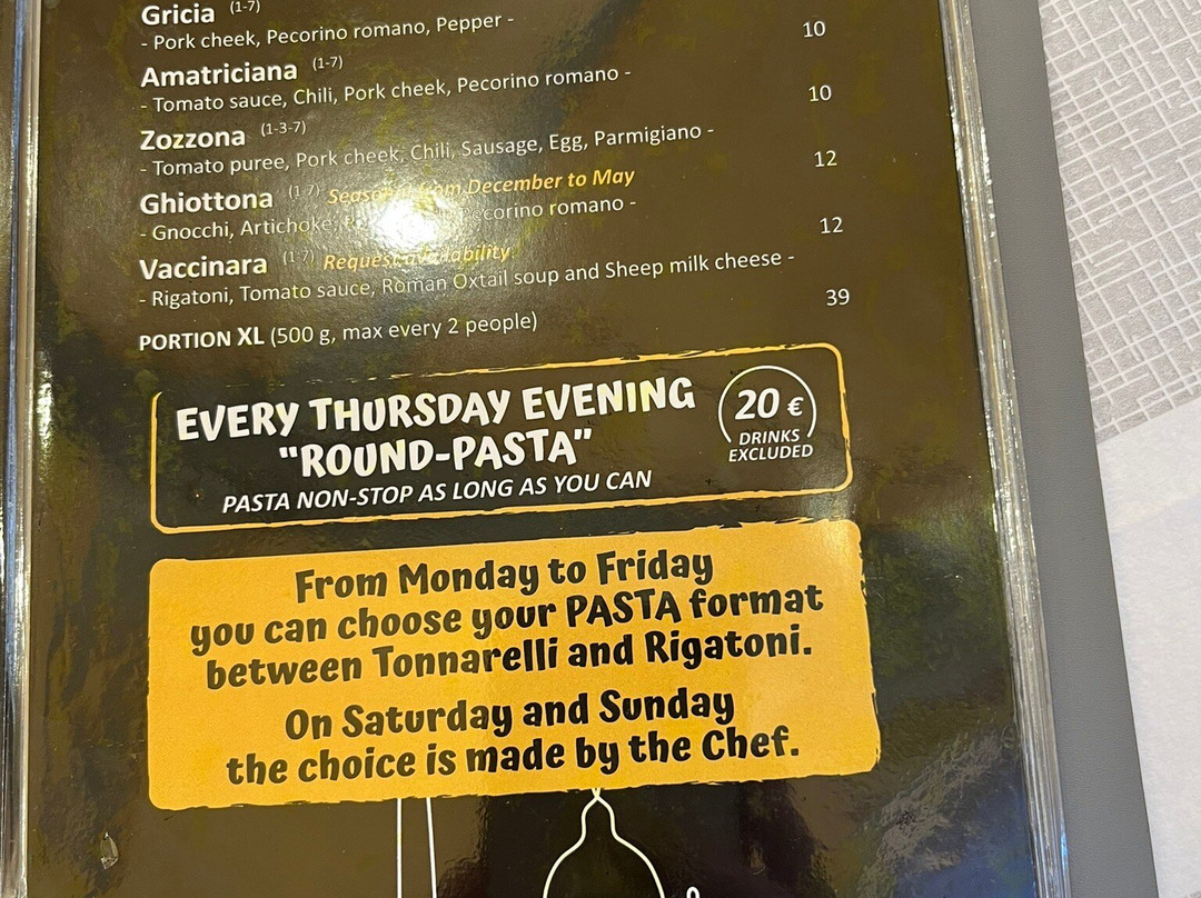 Tacci Tua Cucina Romana