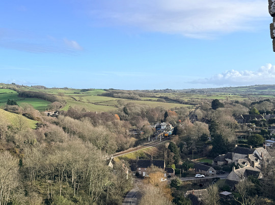 Corfe Castle-Corfe Castle必去景点