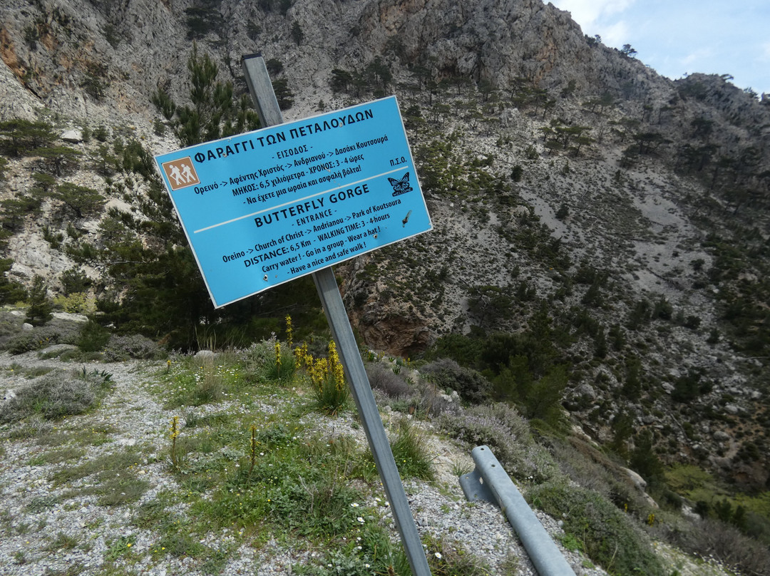 Butterfly Gorge-Makry-Gialos必去景点