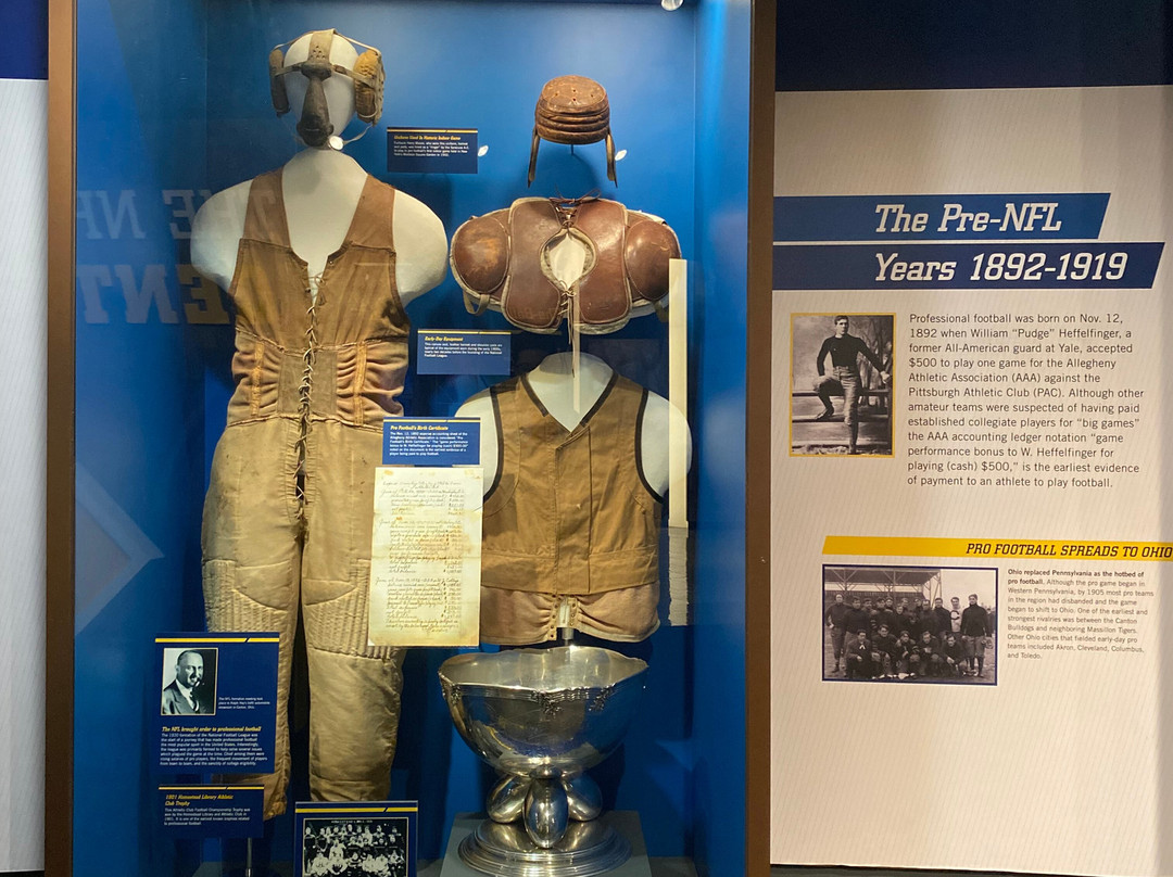 Pro Football Hall of Fame-坎顿必去景点