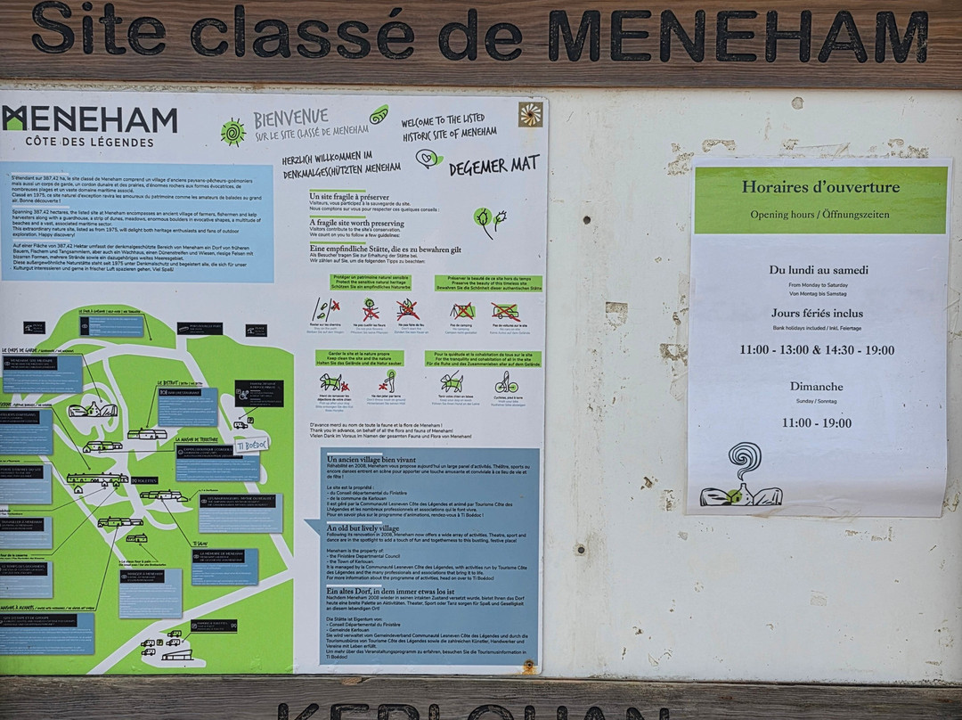 Site de Meneham-Kerlouan必去景点