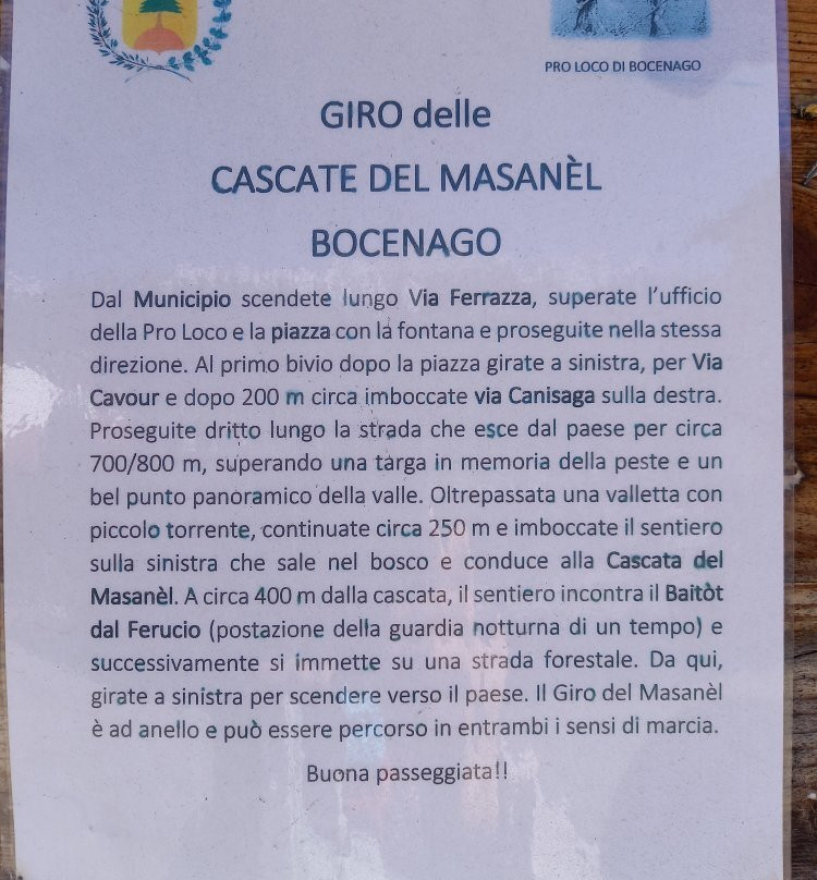 Sentiero Del Masanel景点图片