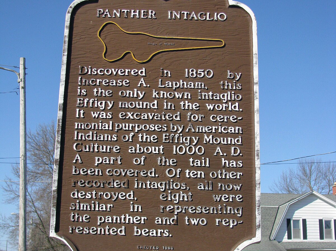 Panther Intaglio-Fort Atkinson必去景点