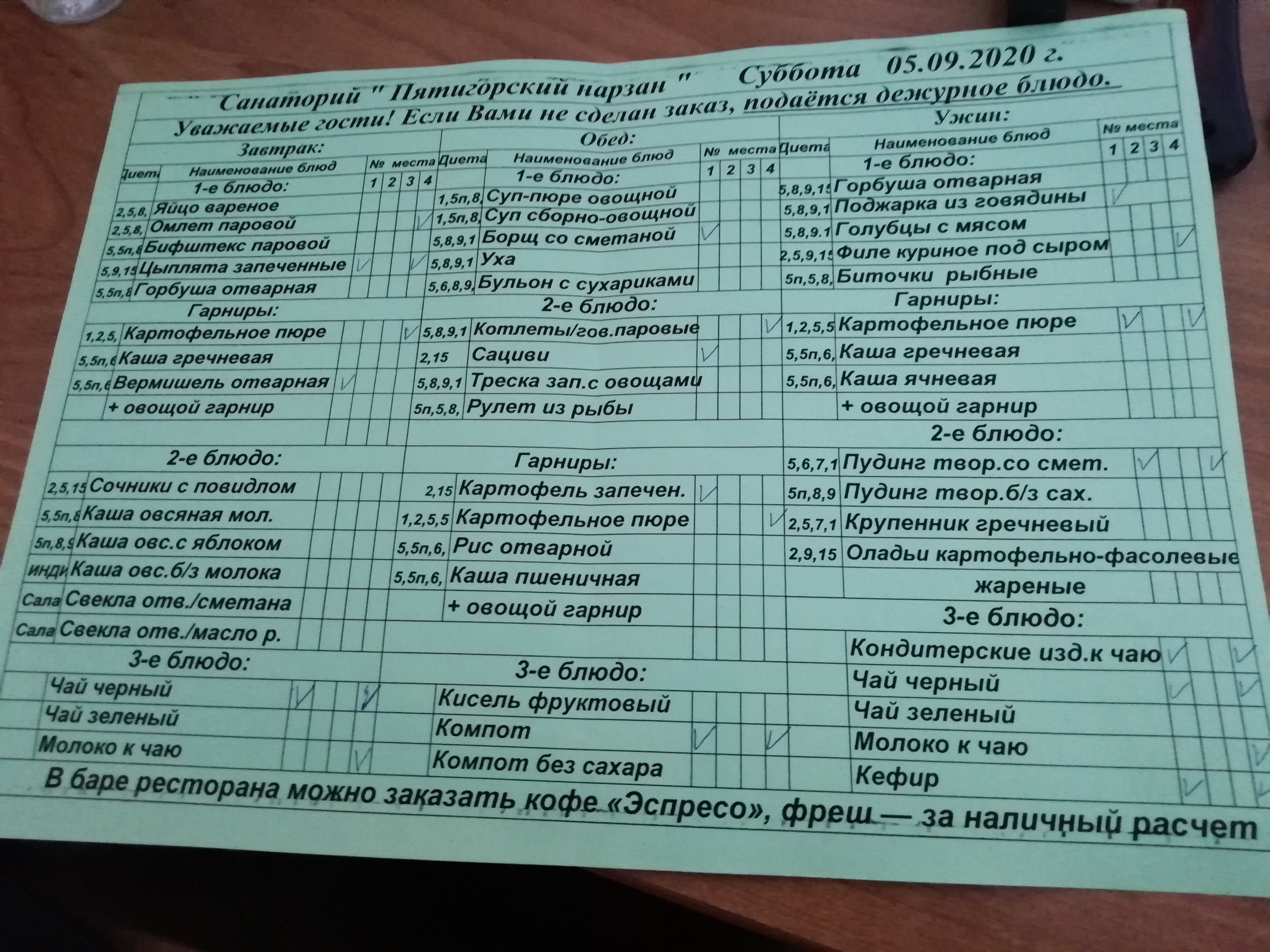 Sanatorium Pyatigorskiy Narzan-餐饮