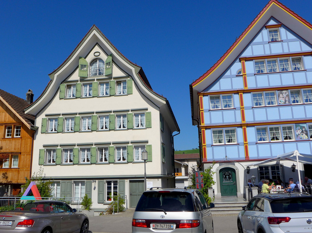 Landsgemeinde-Brunnen - Cantonal Assembly Fountain-Appenzell必去景点