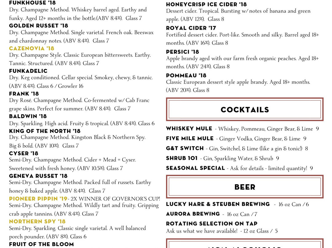 Finger Lakes Cider House景点图片