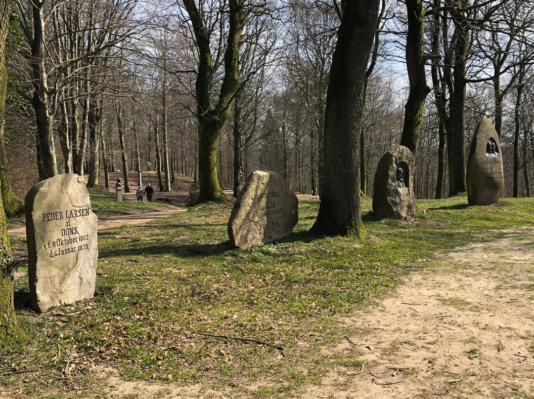 Monumentparken i Skibelund Krat景点图片