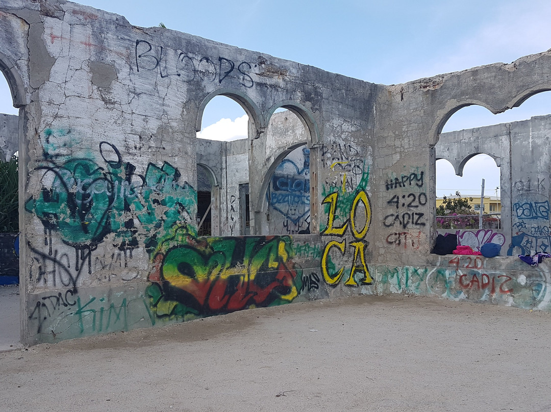 Ruins Cliff Diving Spot-圣菲必去景点