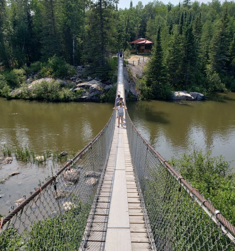 Pinawa Bridge 2024年11月Pinawa Dam Provincial Heritage Park景点攻略-Pinawa Dam Provincial ...