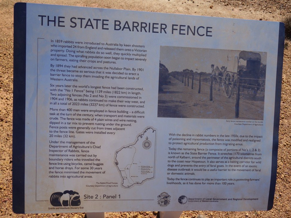 No. 1 Rabbit Proof Fence-Merredin必去景点