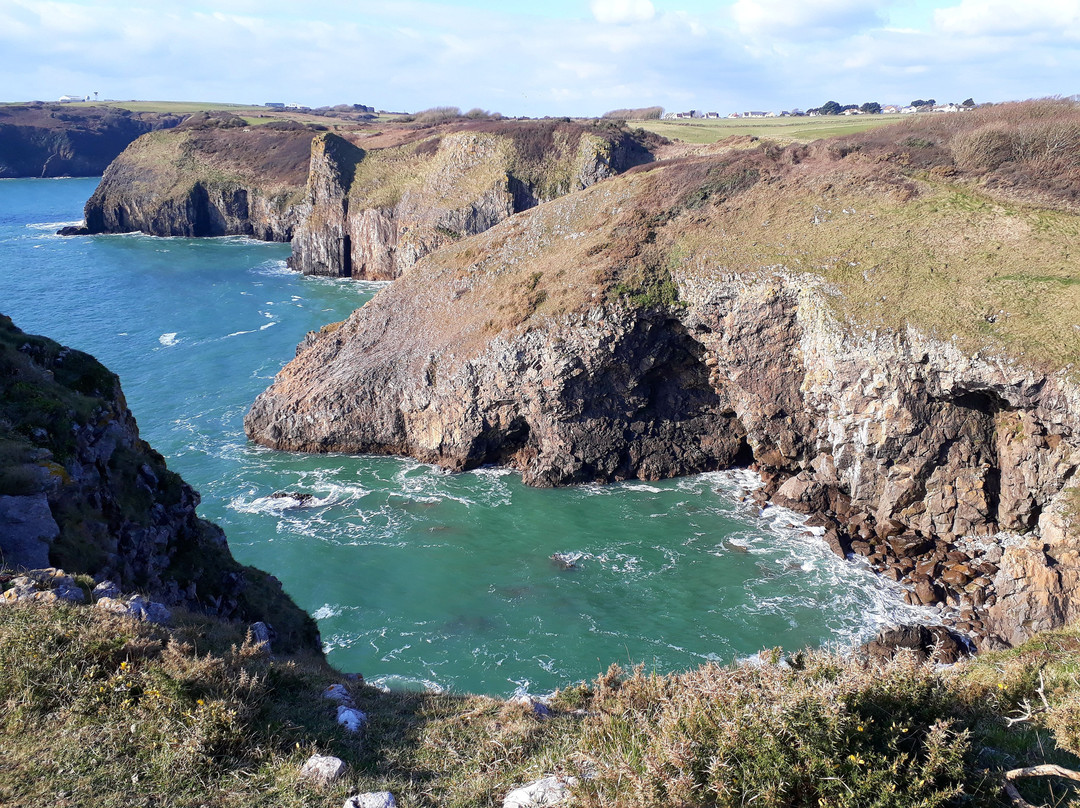 Lydstep Cliffs and caverns景点图片