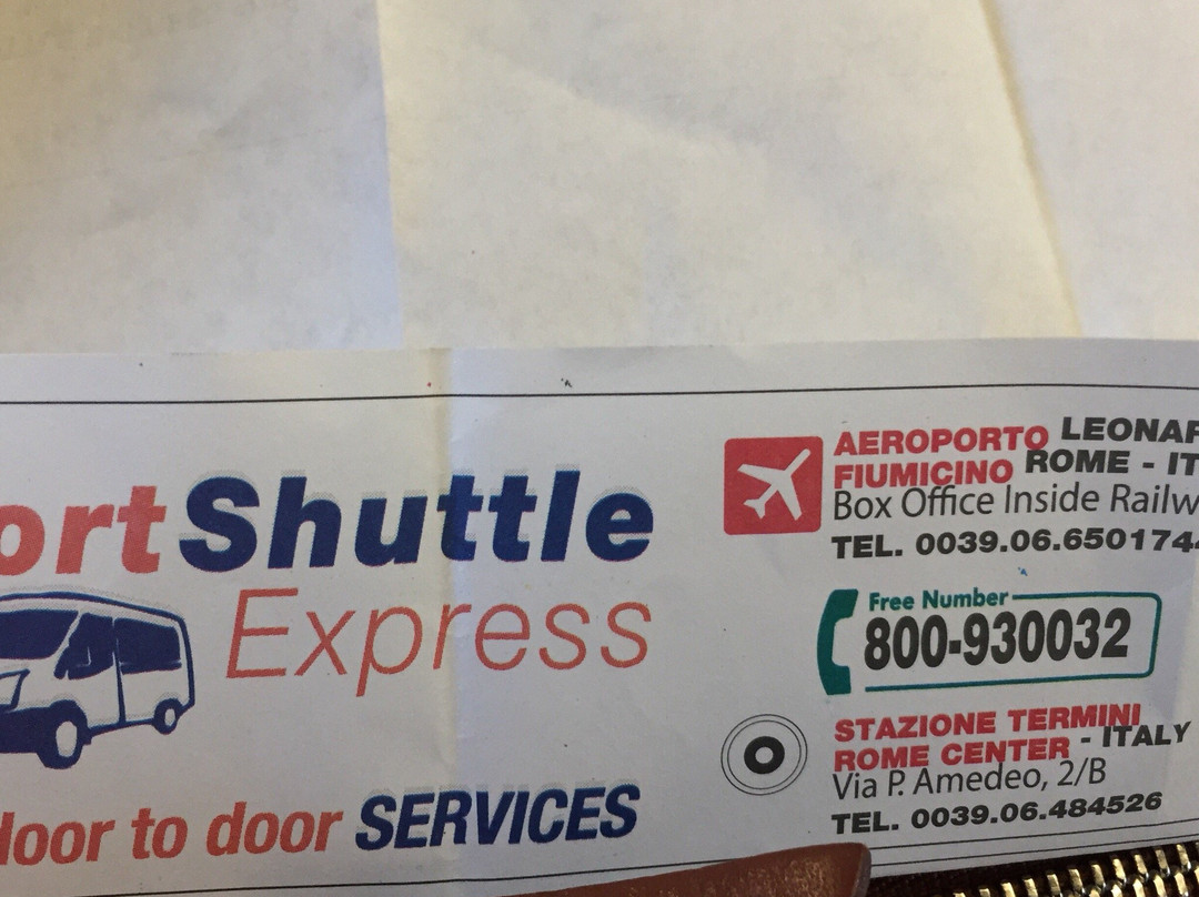 Airport Shuttle Express-菲乌米奇诺必去景点