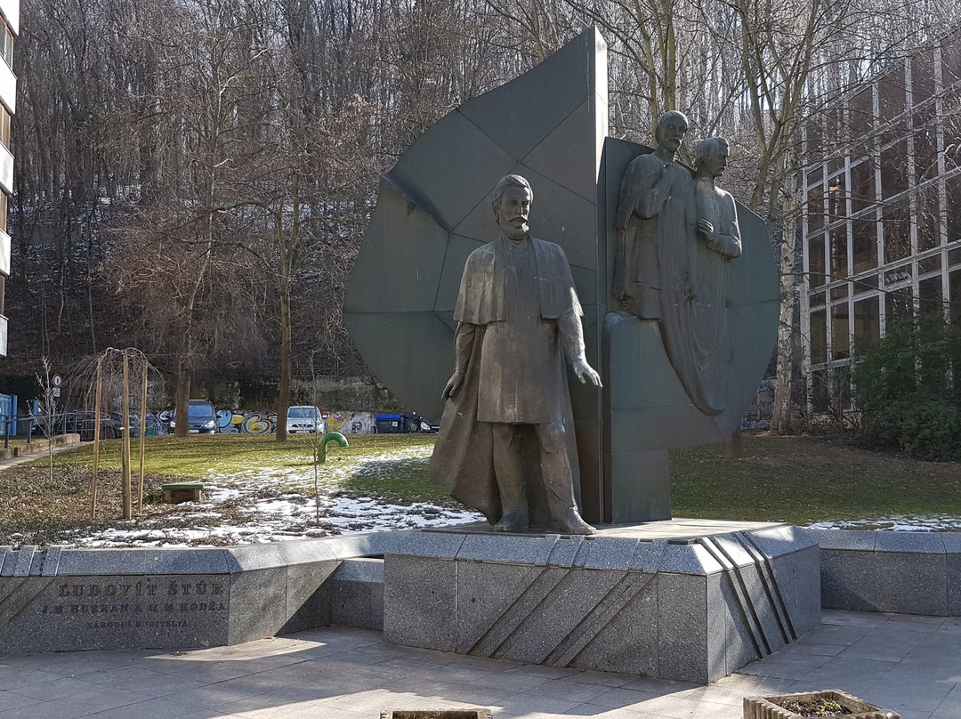 Pamätník národných buditeľov – Ľ. Štúra, J. M. Hurbana a M. M. Hodžu