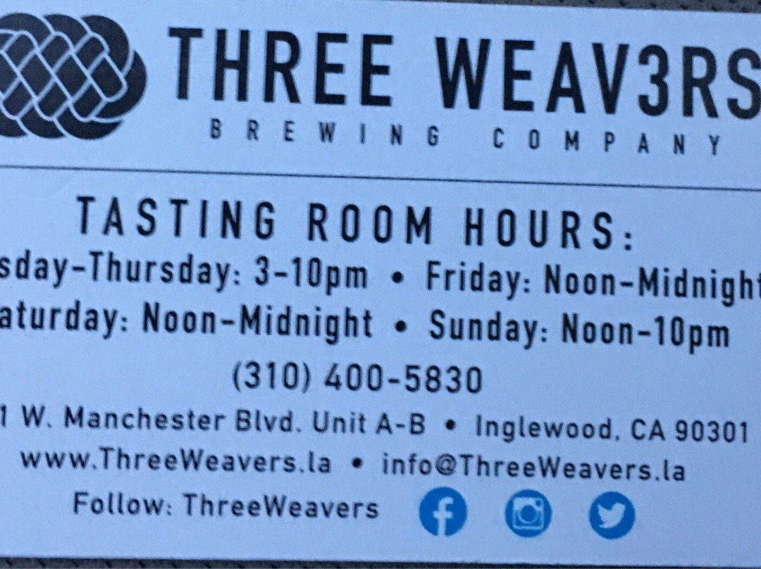 Three Weavers Brewing Company-英格尔伍德必去景点