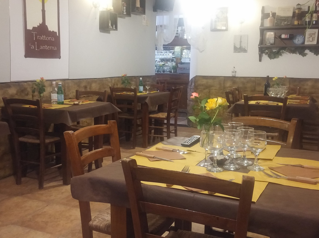圣保罗湾城餐馆和美食-Trattoria 'a Lanterna cucina Ligure
