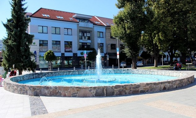 Fountain on the SNP Square景点图片