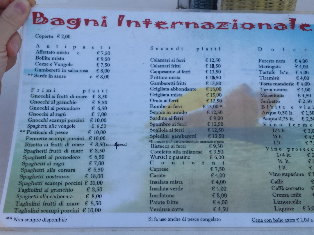 Bagni Internazionale-基奥贾必去景点