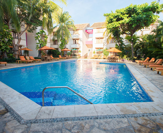 瓦图尔科酒店住宿-Hotel Villa Blanca Huatulco