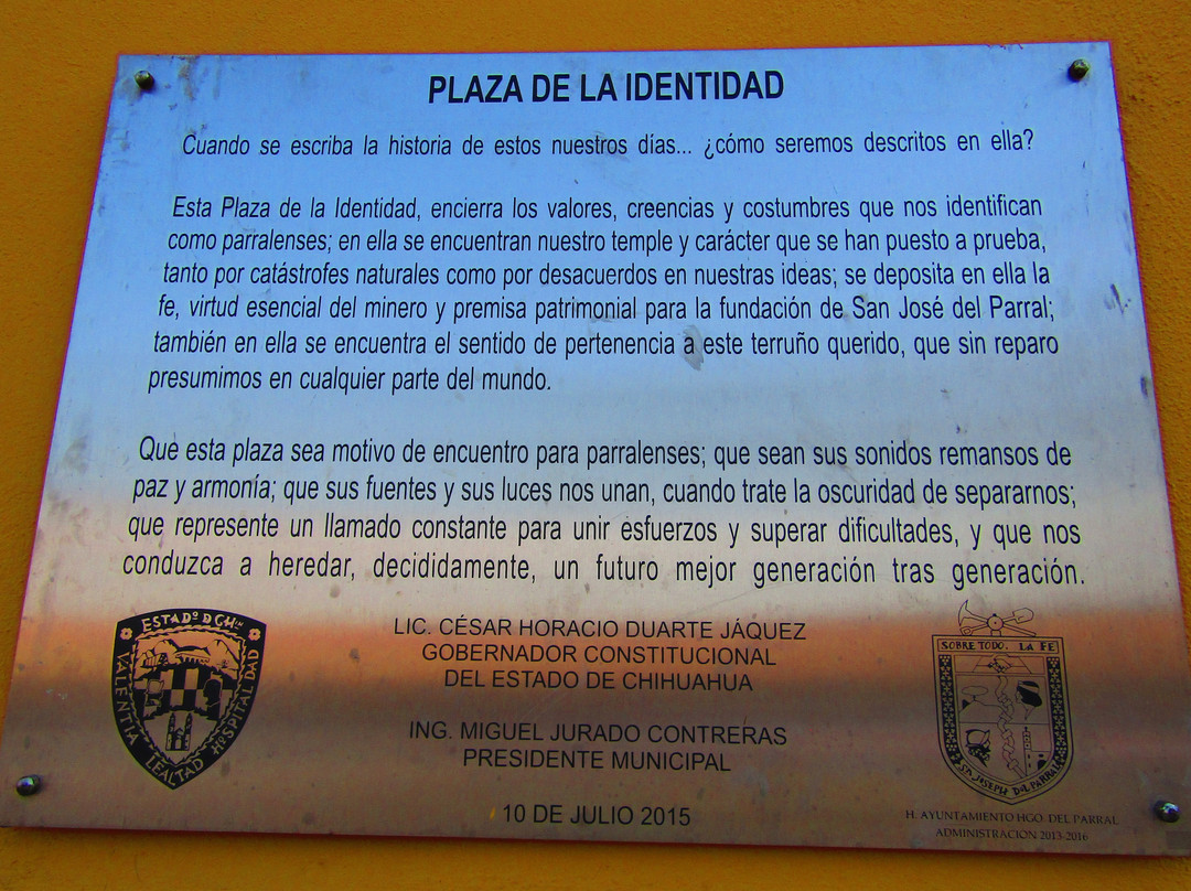 Plaza de la Identidad-Hidalgo del Parral必去景点