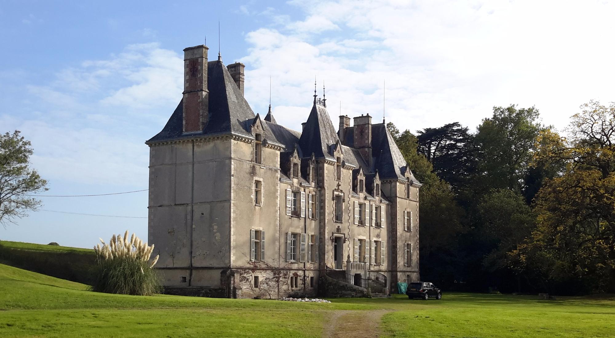 Chateau du Pont Jarno-浴室