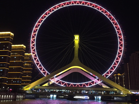 天津海河游览船-天津市必去景点