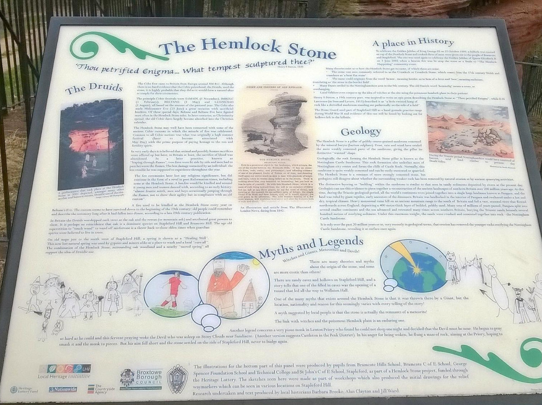 Hemlock Stone-Stapleford必去景点