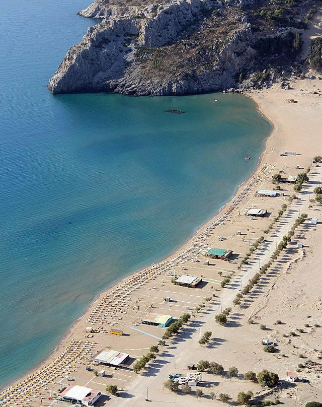 Tsambika Beach-罗德斯必去景点