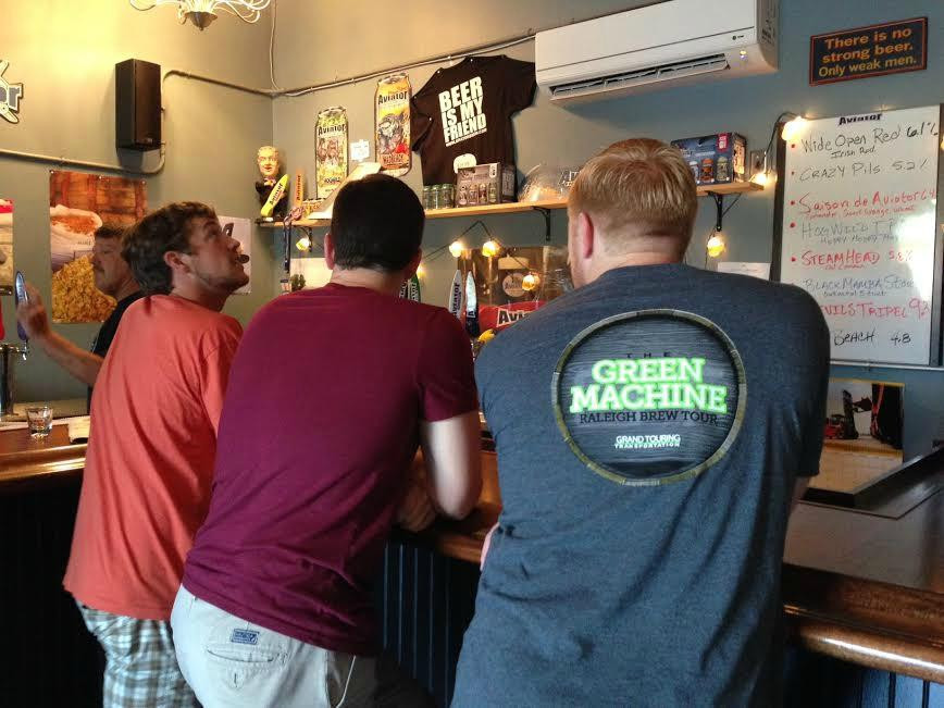 Grand Touring Transportation - Green Machine Raleigh Brew Tour-Knightdale必去景点