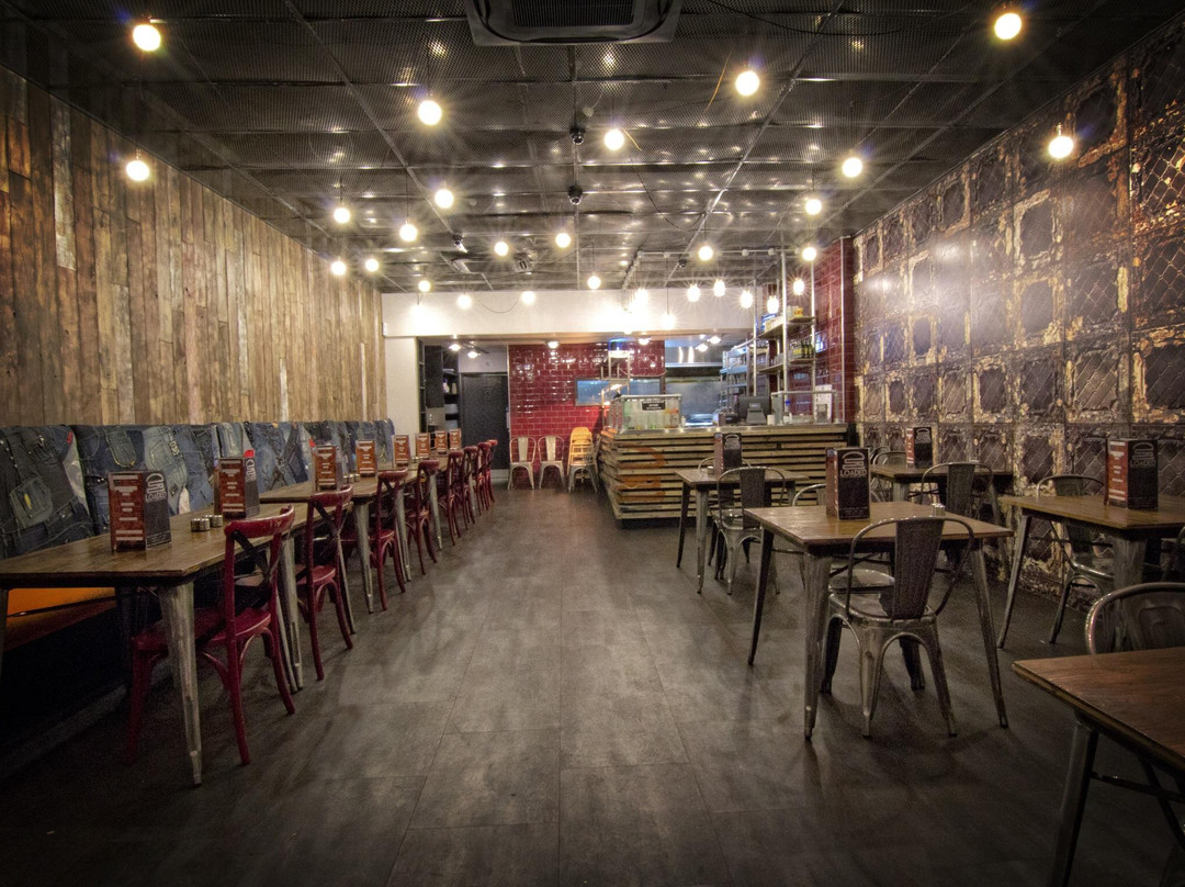 Loaded Gourmet Burgers and Fries