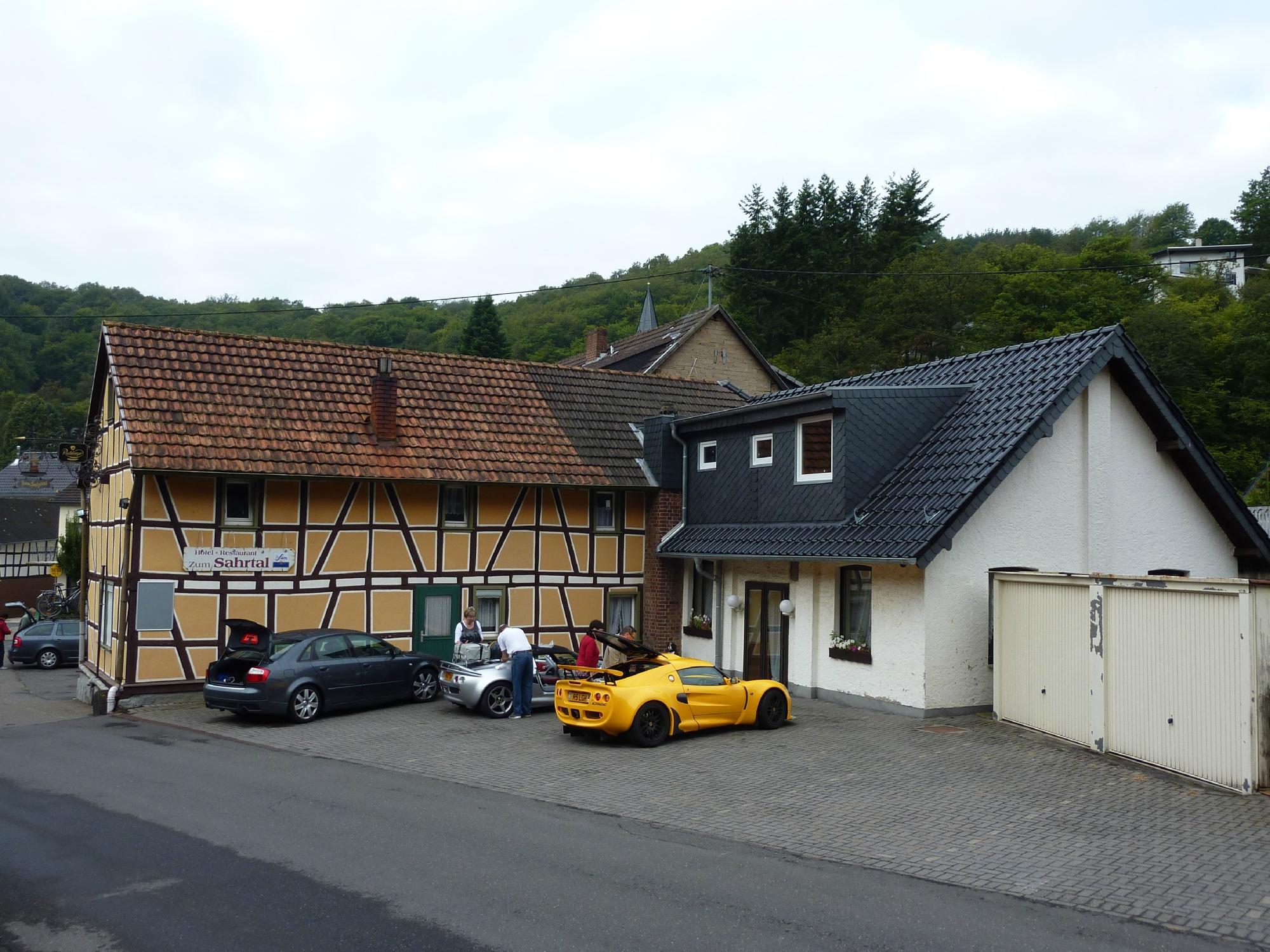 Hotel Zum Sahrtal-浴室