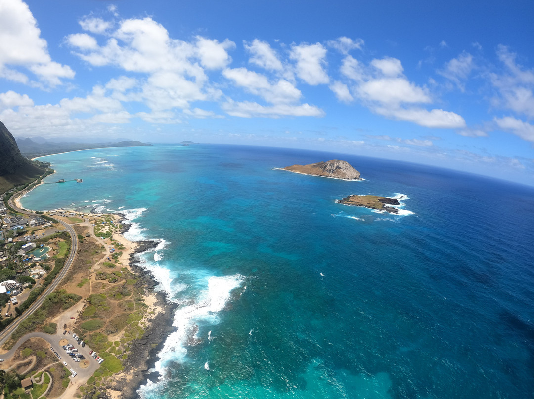 O'ahu Hawaii Tandem Paragliding-威玛纳诺必去景点