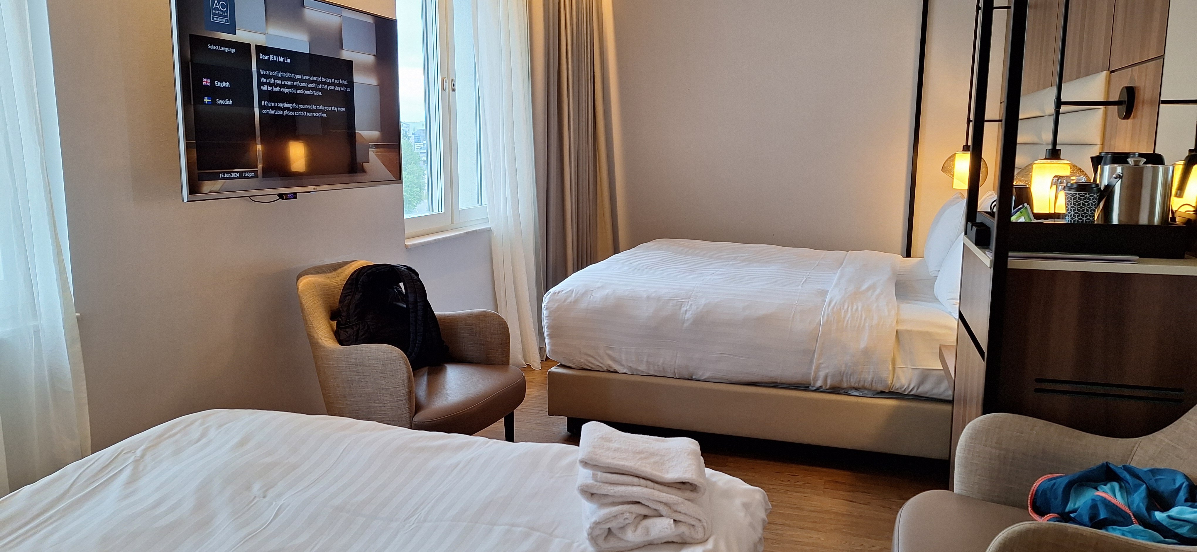 AC Hotel Stockholm Ulriksdal-客卧