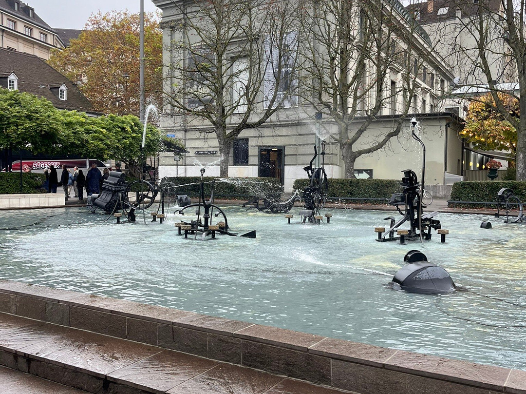 Tinguely Fountain-巴塞尔必去景点